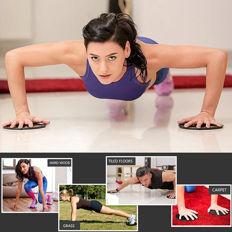 2Pc Gliding Discs Fitness Exercise Sliding Plate Keep Health for Yoga Gym Abdominal Core Training Exercise Equipment Accessories
2Pc Gliding Discs Fitness Exercise Sliding Plate Keep Health for Yoga Gym Abdominal Core Training Exercise Equipment Accessories