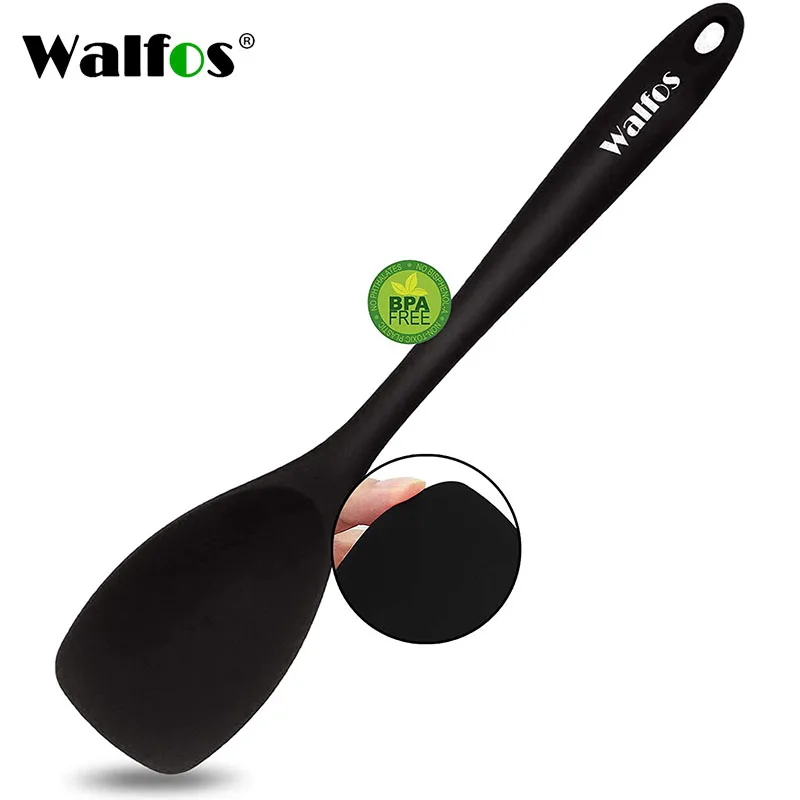 WALFOS Food Grade Silicone Cooking Spoon Essential Heat-Resistant Flexible Nonstick Silicone Baking Mixing Spoon Spatula
WALFOS Food Grade Silicone Cooking Spoon Essential Heat-Resistant Flexible Nonstick Silicone Baking Mixing Spoon Spatula