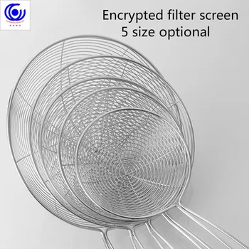 Kitchen Cooking Tool Small Skimmer Mesh Deep Fryer Oil Filter Screen Noodle Colanders Strainers 5 Size Optional fry scoop
Kitchen Cooking Tool Small Skimmer Mesh Deep Fryer Oil Filter Screen Noodle Colanders Strainers 5 Size Optional fry scoop