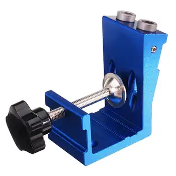 Aluninum Alloy 2 Pocket Hole Syestem Jig Drill Locator Guide with Drill Screwdriver Set Pocket Hole Screw Plug Woodworking Tool
Aluninum Alloy 2 Pocket Hole Syestem Jig Drill Locator Guide with Drill Screwdriver Set Pocket Hole Screw Plug Woodworking Tool