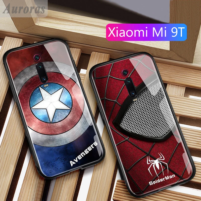 Auroras Marvel Captain America Iron Man Glass Phone Case For Xiaomi Mi 9T Avengers Spiderman For Xiaomi Mi 9T Cover Funda Mi 9T
Auroras Marvel Captain America Iron Man Glass Phone Case For Xiaomi Mi 9T Avengers Spiderman For Xiaomi Mi 9T Cover Funda Mi 9T