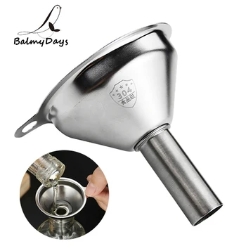 2Pcs Stainless Steel Mini Funnels Small Cooking Oil Funnel for Liquid Essential Oil Perfume Metal Flask Funnel Kitchen Gadgets
2Pcs Stainless Steel Mini Funnels Small Cooking Oil Funnel for Liquid Essential Oil Perfume Metal Flask Funnel Kitchen Gadgets
