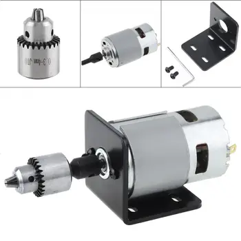 12V-24V 775 5A-3A Ball Motor Small Electric Bench Drill with JTO Chuck and Mounting Bracket for Milling Machine Lathe Drilling
12V-24V 775 5A-3A Ball Motor Small Electric Bench Drill with JTO Chuck and Mounting Bracket for Milling Machine Lathe Drilling