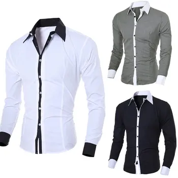 2020 New Arrival Casual Business Men Dress Shirts Luxury Brand Long Sleeve Cotton Stylish High Quality Males Social Shirts
2020 New Arrival Casual Business Men Dress Shirts Luxury Brand Long Sleeve Cotton Stylish High Quality Males Social Shirts