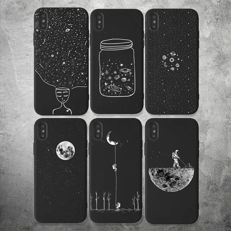 Space Cartoon Pattern Funda For iPhone 7 XR Case Soft Silicone For iPhone 11 Pro XR X XS MAX 8 7 6 6S Plus Case Shockproof Cover
Space Cartoon Pattern Funda For iPhone 7 XR Case Soft Silicone For iPhone 11 Pro XR X XS MAX 8 7 6 6S Plus Case Shockproof Cover