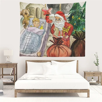 Christmas Wall Tapestry Wall Cloth Carpet Polyester Fabric Boho Decor Christmas Tapestry Wall Hanging Home Bedroom Throw Blanket
Christmas Wall Tapestry Wall Cloth Carpet Polyester Fabric Boho Decor Christmas Tapestry Wall Hanging Home Bedroom Throw Blanket