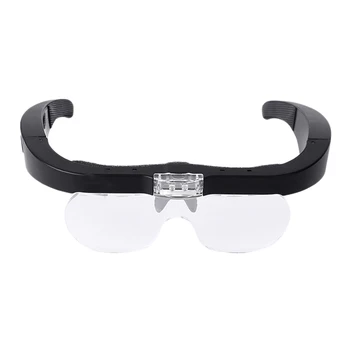 HHO-1.5X 2.5X 3.5X 5.0X Magnifier Glasses Eye Loupe LED Lighting USB Rechargeable Magnifying Glass for Jewelers Watchmaker
HHO-1.5X 2.5X 3.5X 5.0X Magnifier Glasses Eye Loupe LED Lighting USB Rechargeable Magnifying Glass for Jewelers Watchmaker