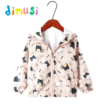 DIMUSI Spring Autumn Boy's Bomber Jackets Child Kids Cat Cartoon Hooded Clothing Casual Baby Girls Outwear Windbreaker Coats 10Y 
DIMUSI Spring Autumn Boy's Bomber Jackets Child Kids Cat Cartoon Hooded Clothing Casual Baby Girls Outwear Windbreaker Coats 10Y
