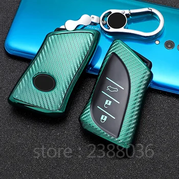 1x Carbon Fiber Style TPU key fob Protect case cover for For Lexus 2018 2019 IS ES GS LS500h NX RX LX LC RC Remote Keyless 
1x Carbon Fiber Style TPU key fob Protect case cover for For Lexus 2018 2019 IS ES GS LS500h NX RX LX LC RC Remote Keyless