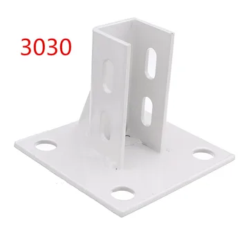 3030/3060/4040/4080/4545/5050 Aluminum Extrusions Square Foot Connector Cup Ground Fence Guardrail Base Accessories Durable
3030/3060/4040/4080/4545/5050 Aluminum Extrusions Square Foot Connector Cup Ground Fence Guardrail Base Accessories Durable