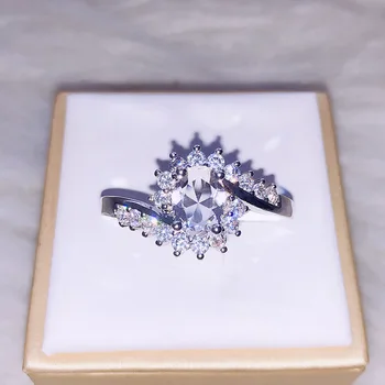 S925 Sterling Silver Ring for Women Diamond Wedding Fine Jewelry for Luxury Christmas Oval Diamond Bohemia 925 Silver Ring Women
S925 Sterling Silver Ring for Women Diamond Wedding Fine Jewelry for Luxury Christmas Oval Diamond Bohemia 925 Silver Ring Women