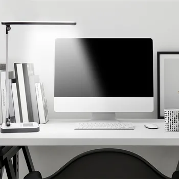Aluminum alloy intelligent LED table lamp, eye protection table lamp, energy-saving LED lamp silver, 4 lighting modes T7
Aluminum alloy intelligent LED table lamp, eye protection table lamp, energy-saving LED lamp silver, 4 lighting modes T7