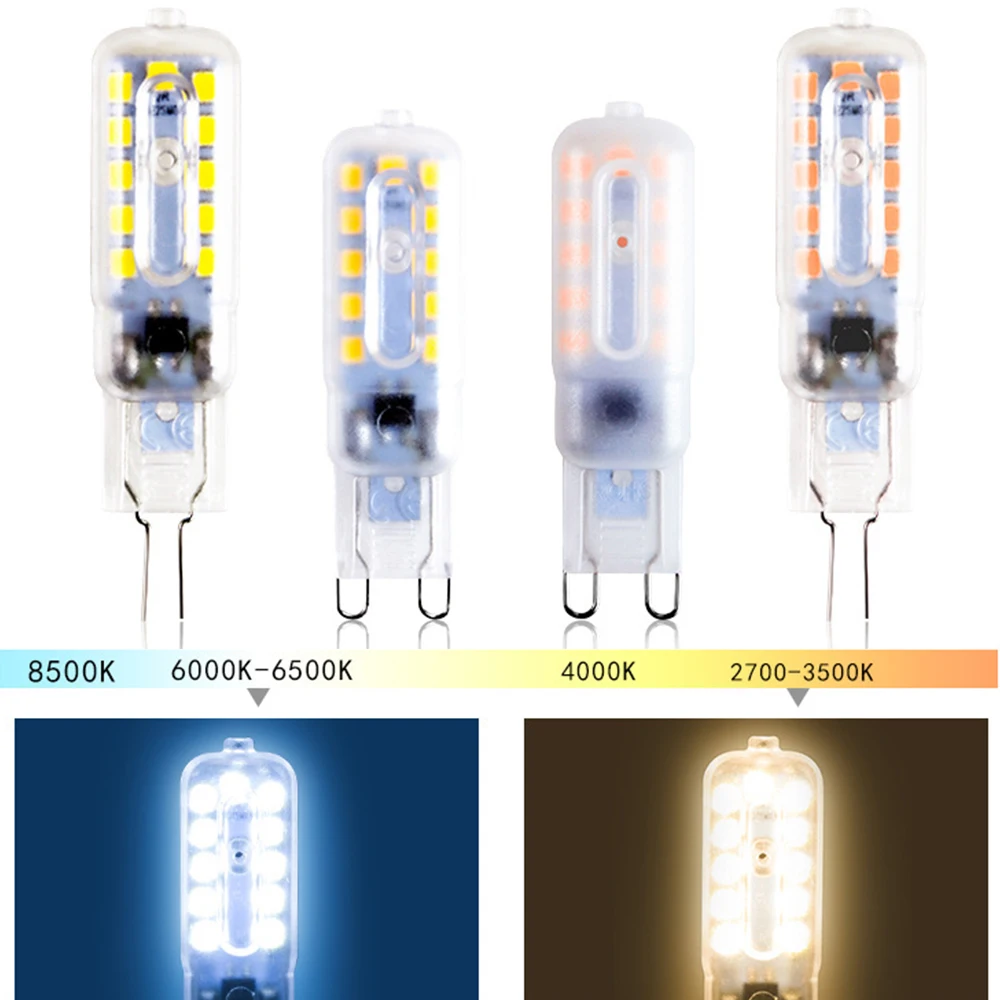 5PCS/10PCS/15PCS G9 G4 LED Light Bulb 2835SMD 220V LED Lamp Corn Bulb Energy Saving Replace Halogen Lamp Dimmable Light Bulb
5PCS/10PCS/15PCS G9 G4 LED Light Bulb 2835SMD 220V LED Lamp Corn Bulb Energy Saving Replace Halogen Lamp Dimmable Light Bulb
