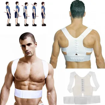 S M L XL XXL Men And Women Posture Corrector Convenient Magnetic Back Belt Posture Back Shoulder Corrector Support Brace postura
S M L XL XXL Men And Women Posture Corrector Convenient Magnetic Back Belt Posture Back Shoulder Corrector Support Brace postura