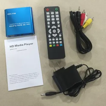 1080P Mini HD Media Player AV USB SD MMC Multimedia Advertising MKV Car External Video Player UK plug/US plug/EU plug
1080P Mini HD Media Player AV USB SD MMC Multimedia Advertising MKV Car External Video Player UK plug/US plug/EU plug