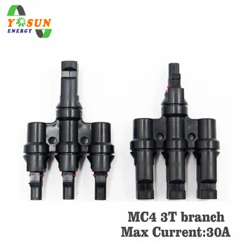 Solar Connect 3T 3 Branch Solar Panel Cable AC/DC Branch Connector Splitter Adapter IP67 Connector M/F Cable Connectors
Solar Connect 3T 3 Branch Solar Panel Cable AC/DC Branch Connector Splitter Adapter IP67 Connector M/F Cable Connectors