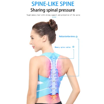 New Spine Posture Corrector Protection Back Shoulder Posture Corrector Correction Band Humpback Back Pain Relief Brace 
New Spine Posture Corrector Protection Back Shoulder Posture Corrector Correction Band Humpback Back Pain Relief Brace