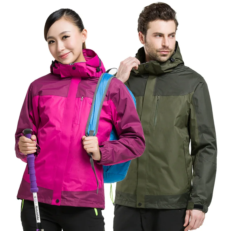 Outdoor Waterproof Jacket Men And Women-Three Layer Caulking Deconstructable Warm Two-Piece Set Three-in-One Mountaineering
Outdoor Waterproof Jacket Men And Women-Three Layer Caulking Deconstructable Warm Two-Piece Set Three-in-One Mountaineering