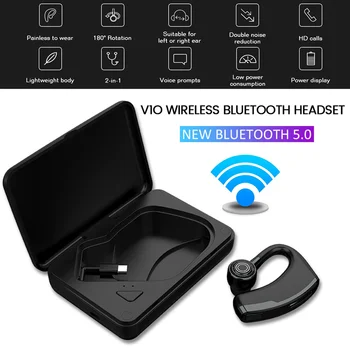 V10 Wireless Headphones Bluetooth Headset Fast Charging Charging Compartment Stereo Hanging Ear Headphone Business Earphone
V10 Wireless Headphones Bluetooth Headset Fast Charging Charging Compartment Stereo Hanging Ear Headphone Business Earphone