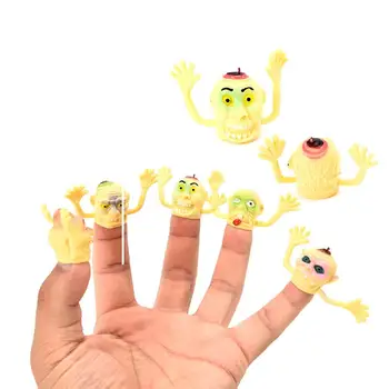 6Pcs Zombie Witch Mini Finger Sleeve Puppets Kids Interactive Halloween Toy Finger Puppets theater Plush Toys for Children Gifts
6Pcs Zombie Witch Mini Finger Sleeve Puppets Kids Interactive Halloween Toy Finger Puppets theater Plush Toys for Children Gifts