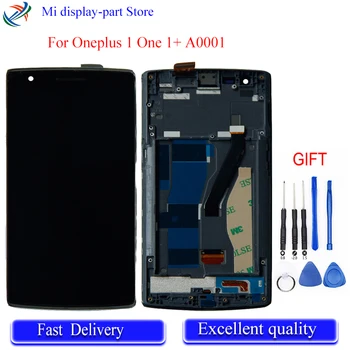 For Oneplus 1 One 1+ A0001 Touch Screen Digitizer+ Lcd Display Assembly With Frame Replacement
For Oneplus 1 One 1+ A0001 Touch Screen Digitizer+ Lcd Display Assembly With Frame Replacement