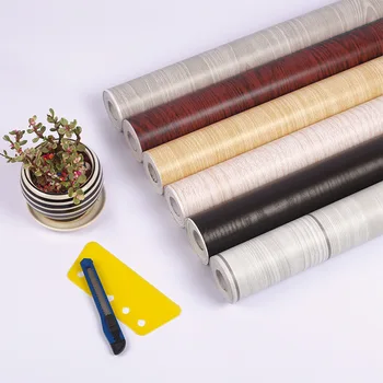 10M Waterproof Wood Vinyl Wallpaper Roll Self Adhesive Contact Paper Doors Cabinet Desktop Modern Furniture Decorative Sticker
10M Waterproof Wood Vinyl Wallpaper Roll Self Adhesive Contact Paper Doors Cabinet Desktop Modern Furniture Decorative Sticker