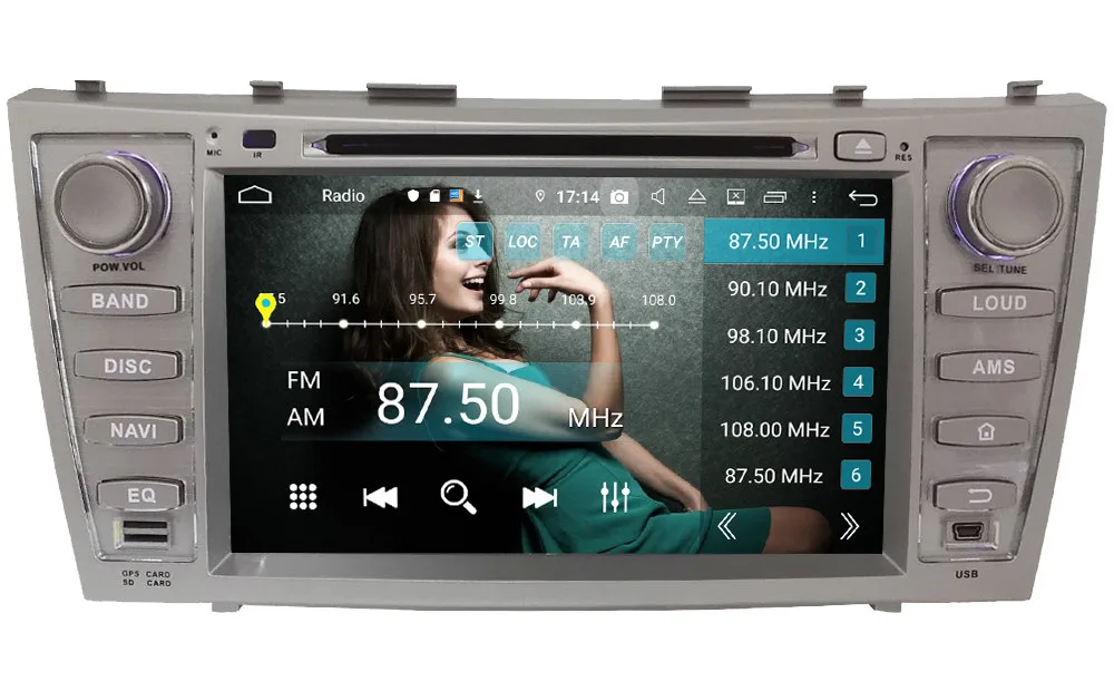 Cheap Klyde IPS 4G WIFI Android 9 Octa Core 4GB RAM 64GB ROM BT DSP Car DVD Multimedia Player Radio For Toyota Camry 7 40 50 2006-2011 4
