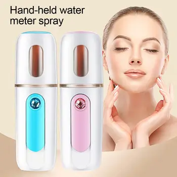 Handheld Portable Face Humidifier Fine Mist Spray Moisturizing Water Steamer Switch Is Equipped With Rhinestone Portable Recharg
Handheld Portable Face Humidifier Fine Mist Spray Moisturizing Water Steamer Switch Is Equipped With Rhinestone Portable Recharg