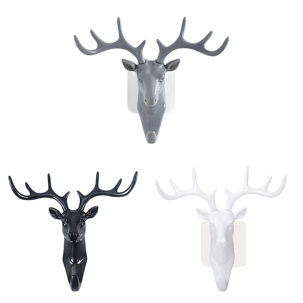 3pcs Creative Antlers Hook Clothing Hat Grocery Storage Hook Key Bag Hook Living Room Coffee Bar Wall Decoration (Black)
3pcs Creative Antlers Hook Clothing Hat Grocery Storage Hook Key Bag Hook Living Room Coffee Bar Wall Decoration (Black)