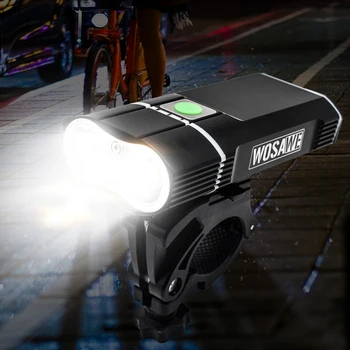 WOSAWE USB Bike Accessories Rechargeable Bicycle Lights Handlebar Cycling LED Light 18650 Battery Flashlight Torch Front Lamp
WOSAWE USB Bike Accessories Rechargeable Bicycle Lights Handlebar Cycling LED Light 18650 Battery Flashlight Torch Front Lamp