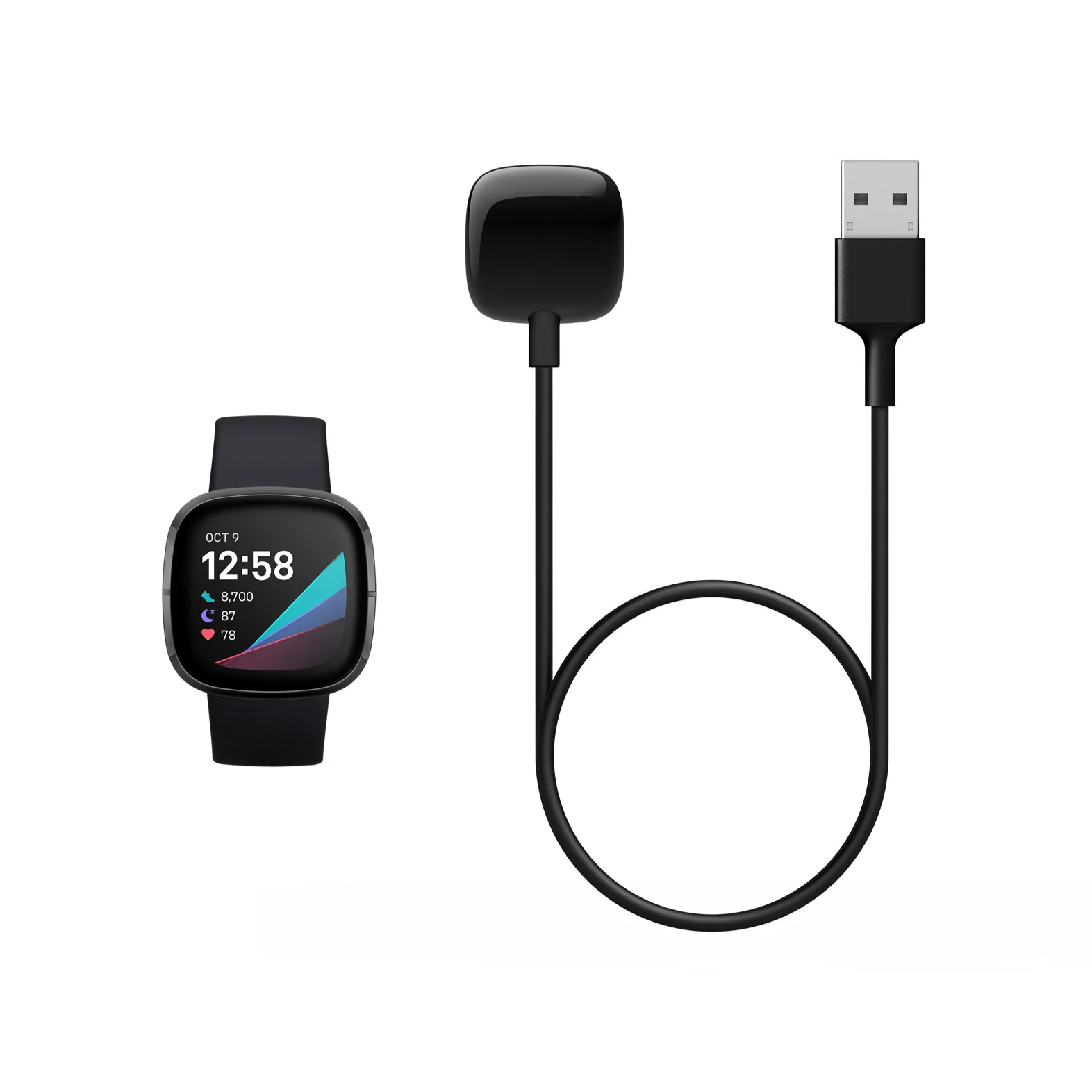 Applicable To Fitbit Versa3/sense Smart Watch Official Same Charger Arc Edge Magnetic Charging
Applicable To Fitbit Versa3/sense Smart Watch Official Same Charger Arc Edge Magnetic Charging