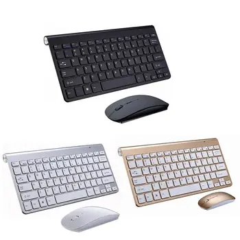 Wireless Keyboard and Mouse 2.4G USB Mini keyboard Mouse Combos Noiseless Ergonomic Keyboard with mouse set For PC Laptop TV
Wireless Keyboard and Mouse 2.4G USB Mini keyboard Mouse Combos Noiseless Ergonomic Keyboard with mouse set For PC Laptop TV