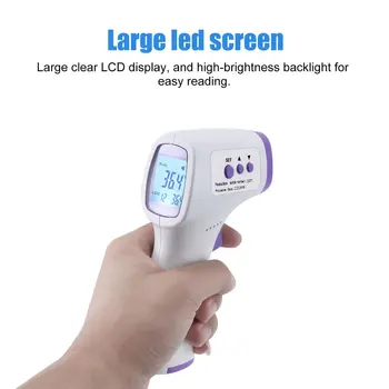 1 Pcs T-01 Non-Contact Forehead Temperature Tool High Precision Thermometer Industrial Temperature Meter
1 Pcs T-01 Non-Contact Forehead Temperature Tool High Precision Thermometer Industrial Temperature Meter