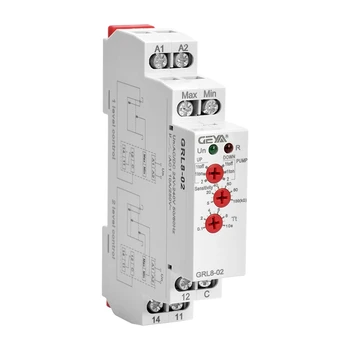 GEYA GRL8-02 Liquid Control Relay Level Control Relay 10A ACDC24V-240V Wide Range Voltage Water Pump Relay
GEYA GRL8-02 Liquid Control Relay Level Control Relay 10A ACDC24V-240V Wide Range Voltage Water Pump Relay