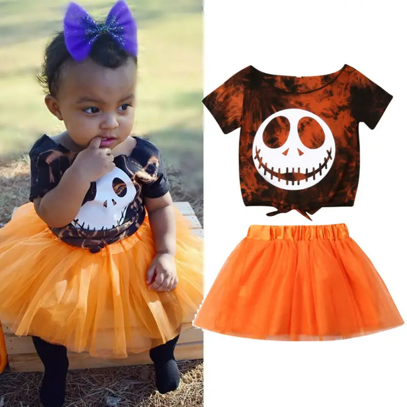 Pudcoco 2019 Summer Toddler Baby Girl Halloween Clothes Skull Tops Tutu Skirt 2Pcs Holiday Set Outfits
Pudcoco 2019 Summer Toddler Baby Girl Halloween Clothes Skull Tops Tutu Skirt 2Pcs Holiday Set Outfits