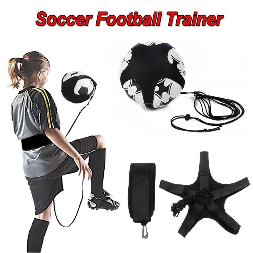 Control Skills Kick Ball Football Strap Training Aid Durable Elastic Returner Neoprene Practice Hand-free Soccer Trainer D30
Control Skills Kick Ball Football Strap Training Aid Durable Elastic Returner Neoprene Practice Hand-free Soccer Trainer D30