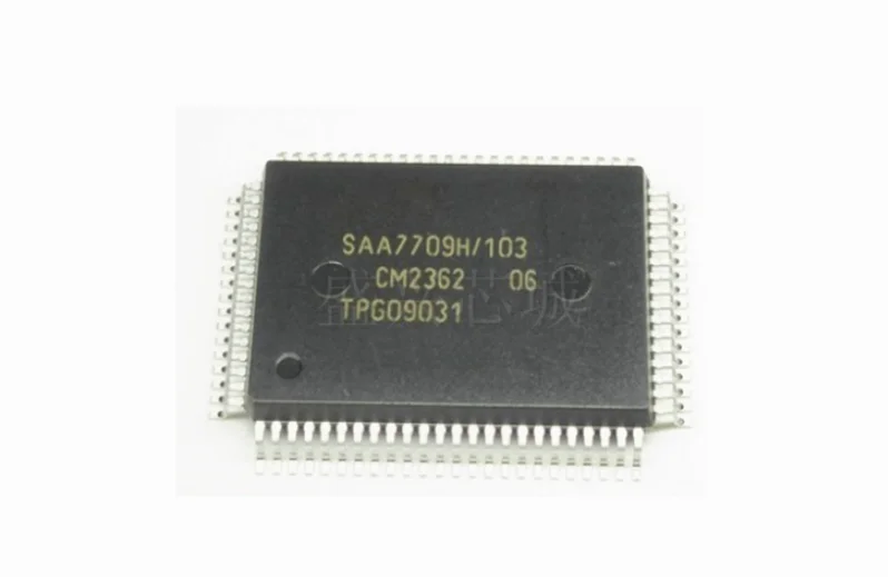 

Mxy SAA7709H/103 SAA7709H SAA7709 SAA7709H/N103 QFP80 Car audio chip Original Product 10pcs/lot