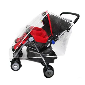 With Canopy Twin Baby Foldable Wind Shield Waterproof PVC Protection Stroller Rain Cover Pushchair Transparent Infant Outdoor
With Canopy Twin Baby Foldable Wind Shield Waterproof PVC Protection Stroller Rain Cover Pushchair Transparent Infant Outdoor