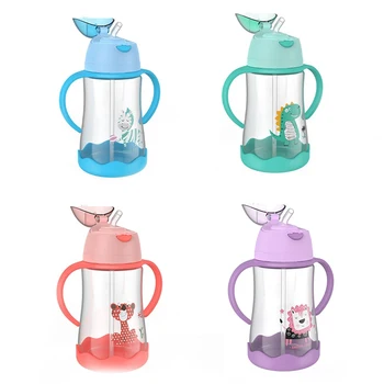 480ML Cute Baby Feeding Cup with Straw BPA Free Portable Feeding Bottle Leak Proof with Handle Kids Training PP Bottles
480ML Cute Baby Feeding Cup with Straw BPA Free Portable Feeding Bottle Leak Proof with Handle Kids Training PP Bottles