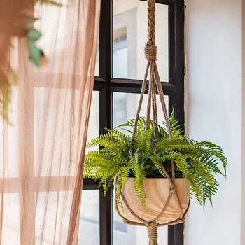 1 PC Macrame for Hanging A Flower Pot Hemp Hanging Plant Holder Home Vertical Garden Balcony Decoration
1 PC Macrame for Hanging A Flower Pot Hemp Hanging Plant Holder Home Vertical Garden Balcony Decoration