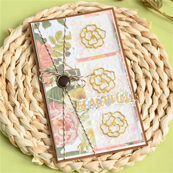 Kokorosa Rose Flower Metal Cutting Dies 2020 Stencils For DIY Scrapbooking Decorative Embossing Handcraft Die Cutting Template 
Kokorosa Rose Flower Metal Cutting Dies 2020 Stencils For DIY Scrapbooking Decorative Embossing Handcraft Die Cutting Template