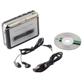 Cassette Player Walkman Cassette to MP3 Converter Capture Audio Music Player Convert music on tape to PC Laptop Mac OS
Cassette Player Walkman Cassette to MP3 Converter Capture Audio Music Player Convert music on tape to PC Laptop Mac OS
