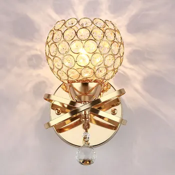 Wall Lamp E27 Simple And Bedroom Bedside Crystal Lights Multi Head Wall Sconce Crystal Wall Light Gold silver not include bulb
Wall Lamp E27 Simple And Bedroom Bedside Crystal Lights Multi Head Wall Sconce Crystal Wall Light Gold silver not include bulb