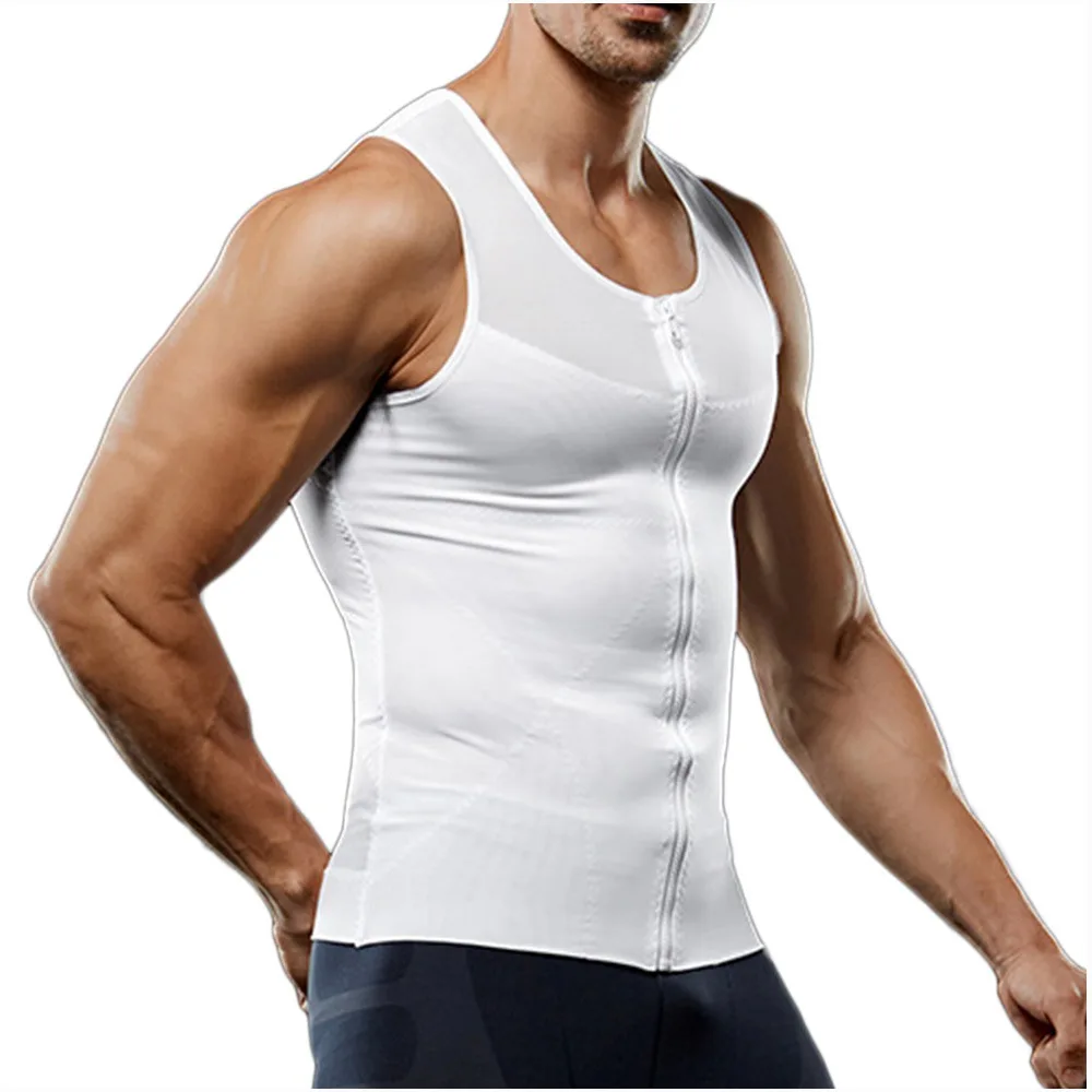 Men Slimming Body Shaper Bodysuit Vest Compression Leisure Shirts Waist Trainer Corrective Posture Sweat Corset Man Belly Belt
Men Slimming Body Shaper Bodysuit Vest Compression Leisure Shirts Waist Trainer Corrective Posture Sweat Corset Man Belly Belt
