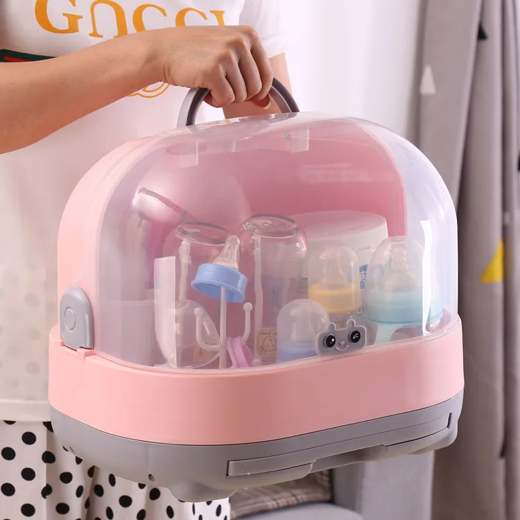 Portable Slider Infant Child Feeding Bottle Storage Box Box Hanging Drying Rack Drain Glass Put Tableware Supplies Storage Milk
Portable Slider Infant Child Feeding Bottle Storage Box Box Hanging Drying Rack Drain Glass Put Tableware Supplies Storage Milk