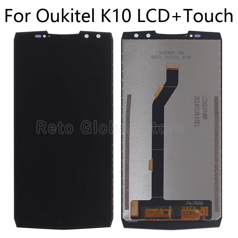 6.0" Original display For Oukitel K10 LCD Display Touch Screen Digitizer Assembly For Oukitel K10 LCD Mobile Phone repair parts
6.0" Original display For Oukitel K10 LCD Display Touch Screen Digitizer Assembly For Oukitel K10 LCD Mobile Phone repair parts