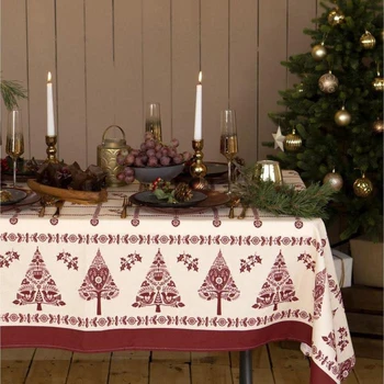 Tablecloth "Dolyana" Merry Christmas 146х110cm, 100% cotton, matting 164 g / m2 4980260
Tablecloth "Dolyana" Merry Christmas 146х110cm, 100% cotton, matting 164 g / m2 4980260