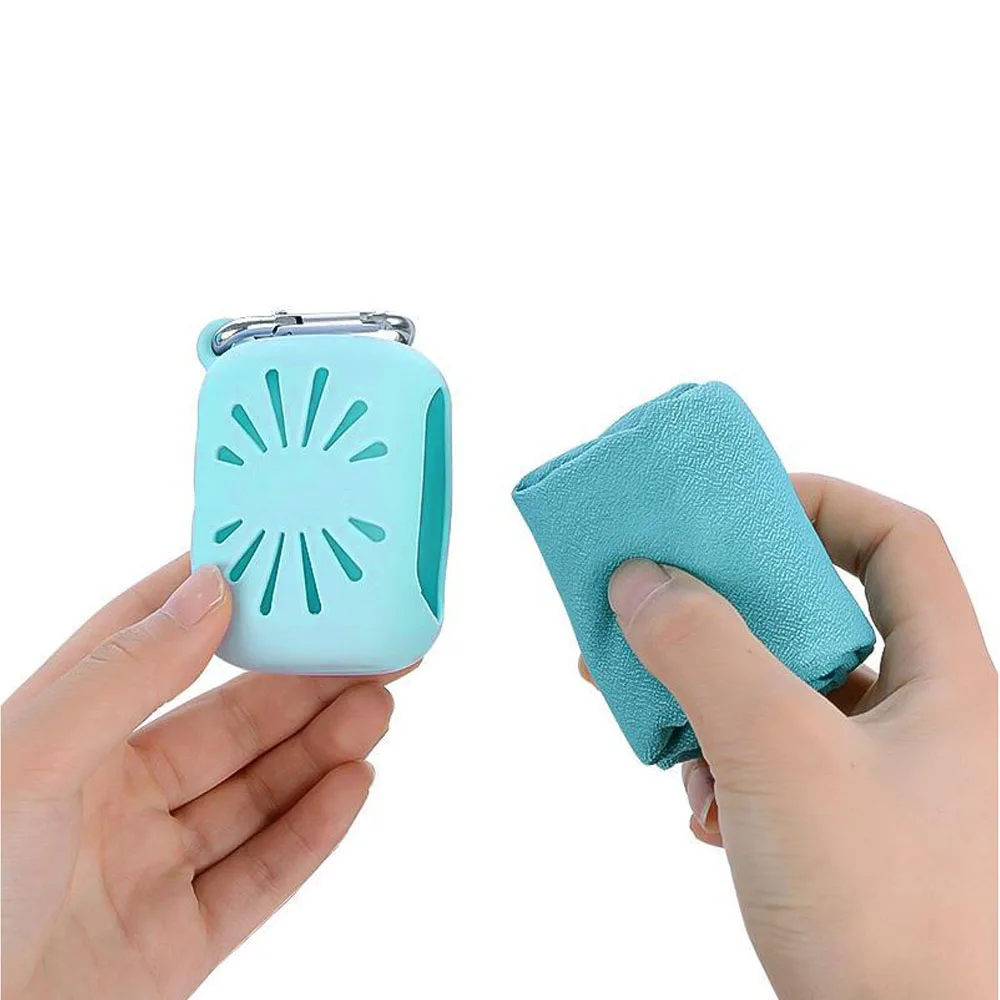 Quick Dry Towel Ultralight Camping Compact Swimming Towels Hand Face Mini Towel with Silicon Case Running Sports Hiking Travel
Quick Dry Towel Ultralight Camping Compact Swimming Towels Hand Face Mini Towel with Silicon Case Running Sports Hiking Travel