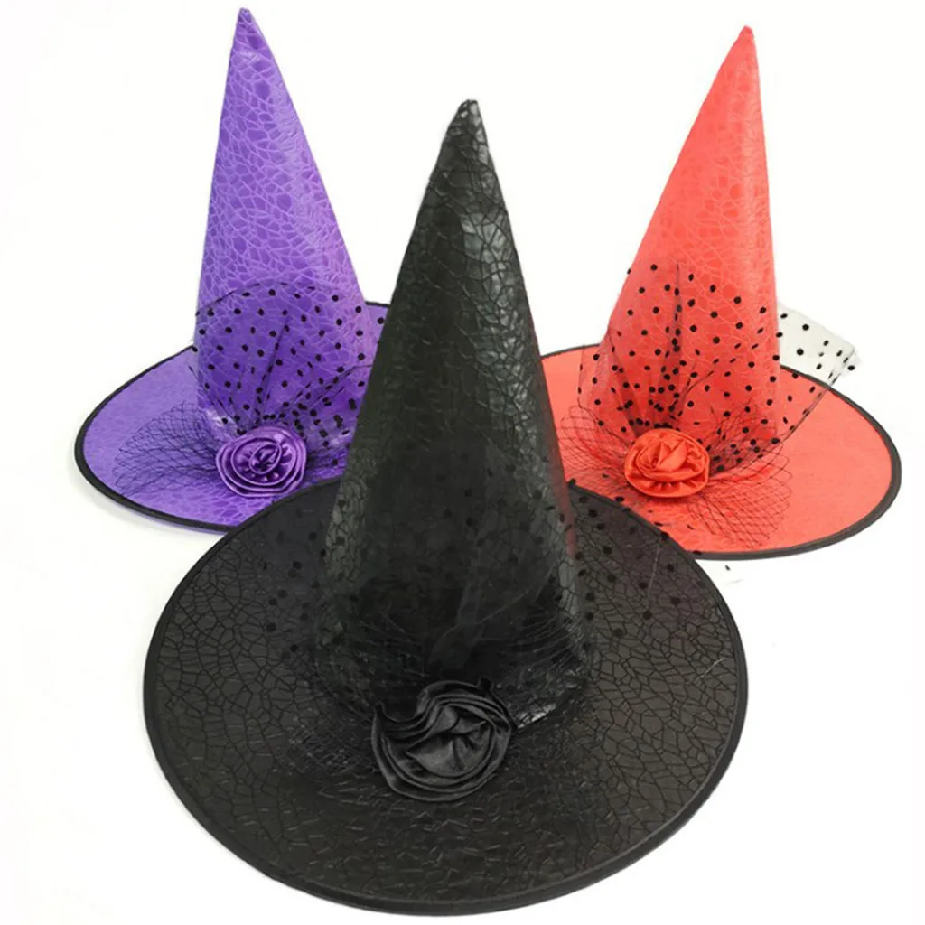 Halloween Witch Hats Children Masquerade Ribbon Wizard Hat Adult Kids Cosplay Costume Accessories Party Fancy Dress Decor #30
Halloween Witch Hats Children Masquerade Ribbon Wizard Hat Adult Kids Cosplay Costume Accessories Party Fancy Dress Decor #30