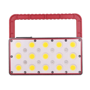 COB Panel Light Work Lamp LED Portable Lantern Emergency Portable Spotlight Rechargeable Floodlight For Camping Light
COB Panel Light Work Lamp LED Portable Lantern Emergency Portable Spotlight Rechargeable Floodlight For Camping Light